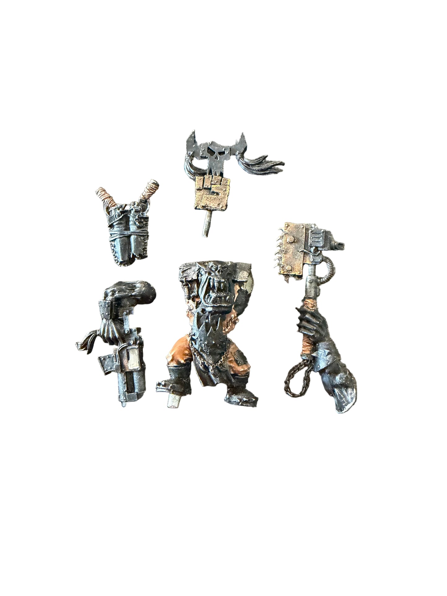 Warhammer 40K Ork Warboss with Big Choppa