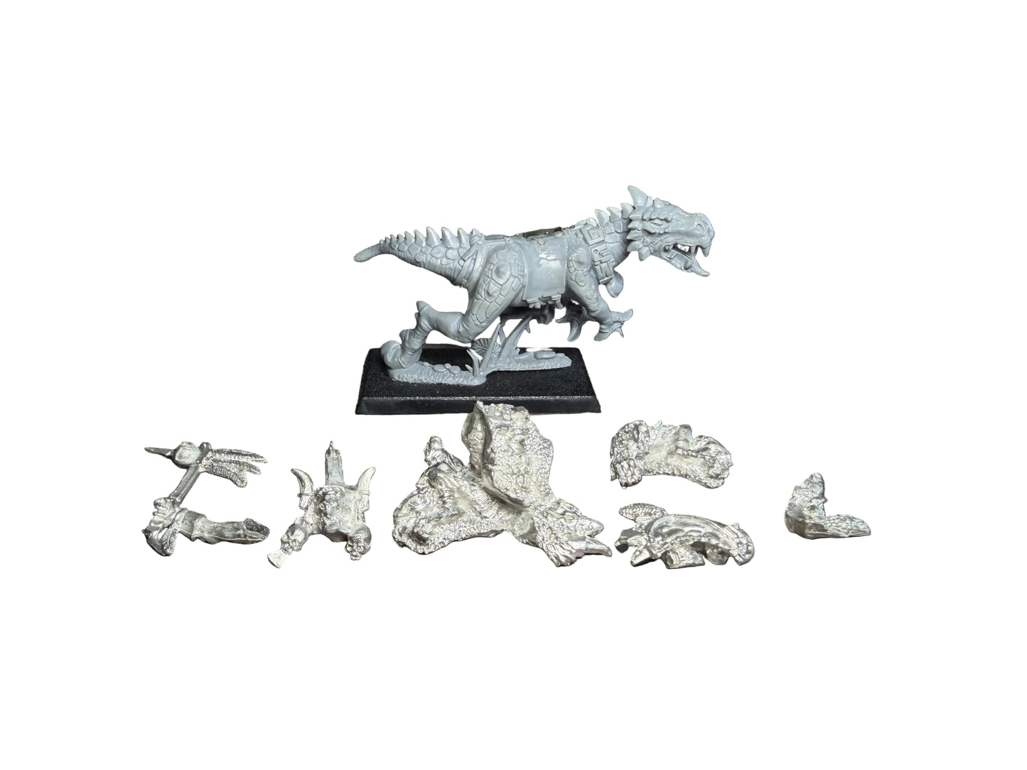 Warhammer Fantasy Lizardmen Saurus Old Blood on Cold One