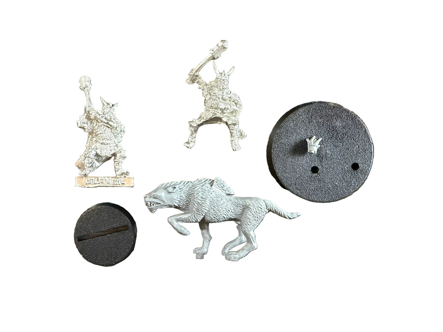 Warhammer Lord of the Rings MESBG Golfimbul Foot and Mounted