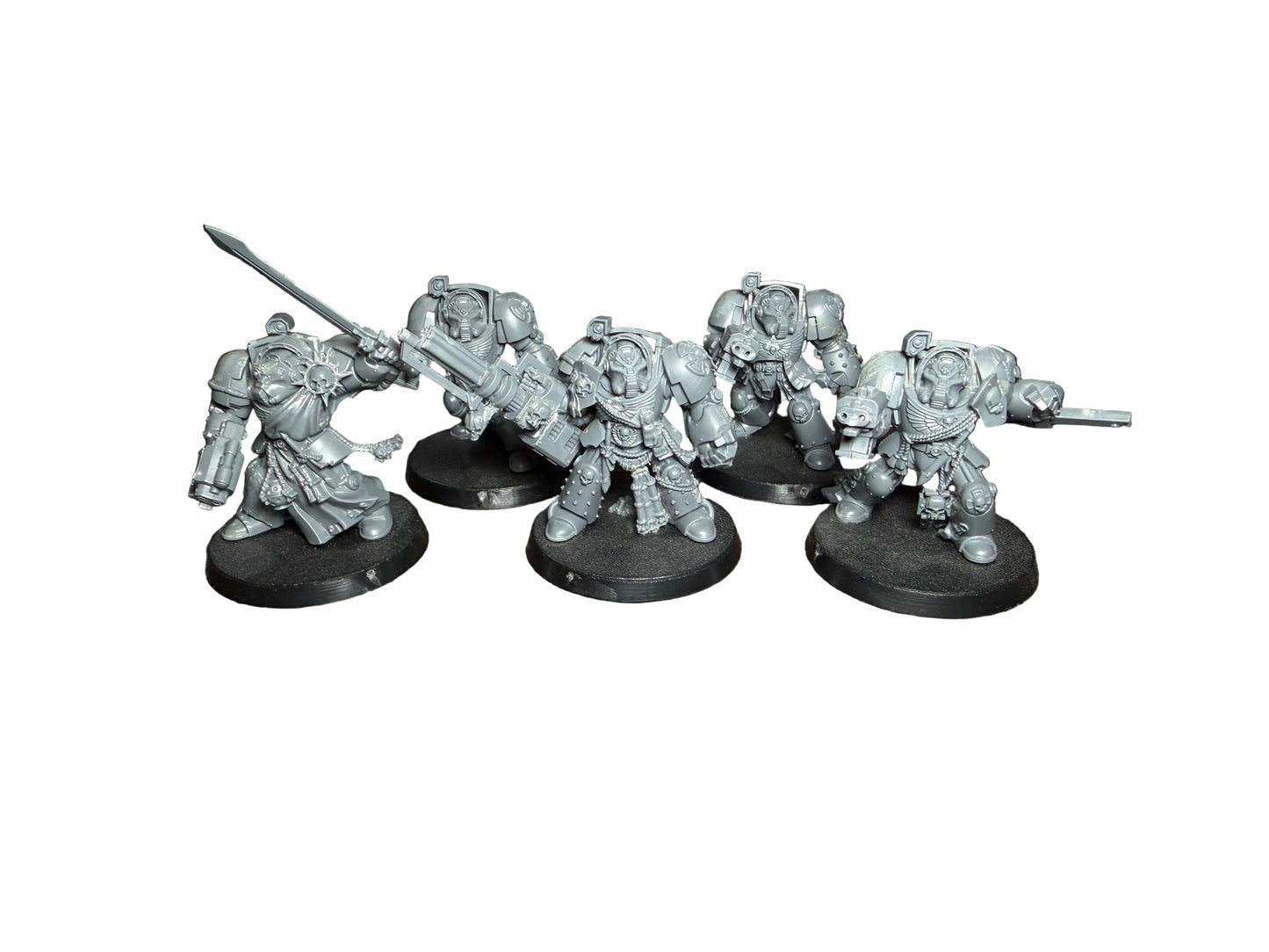 Warhammer 40K Space Marine Termimators Storm Bolters & Assault Cannon