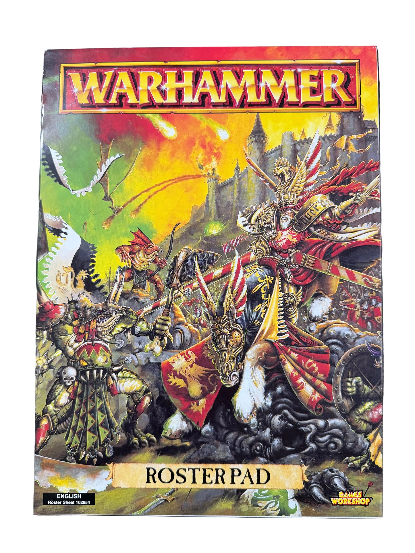 Warhammer Fantasy Rosterpad