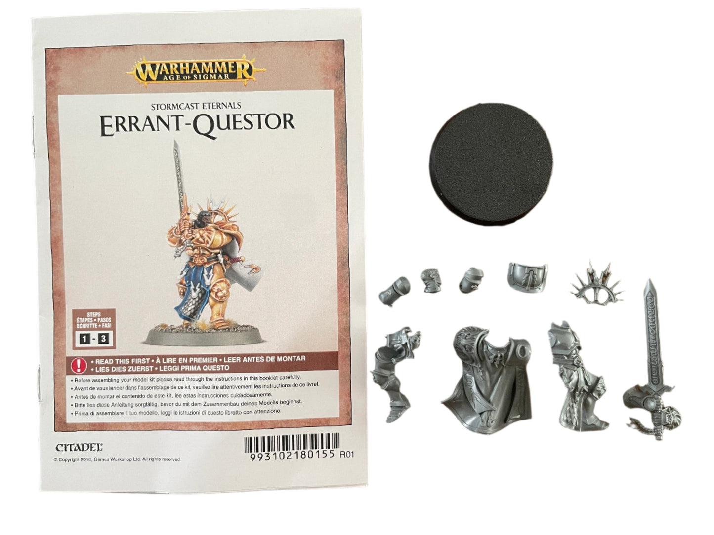 Warhammer Age of Sigmar Stormcast Eternals Errant Questor