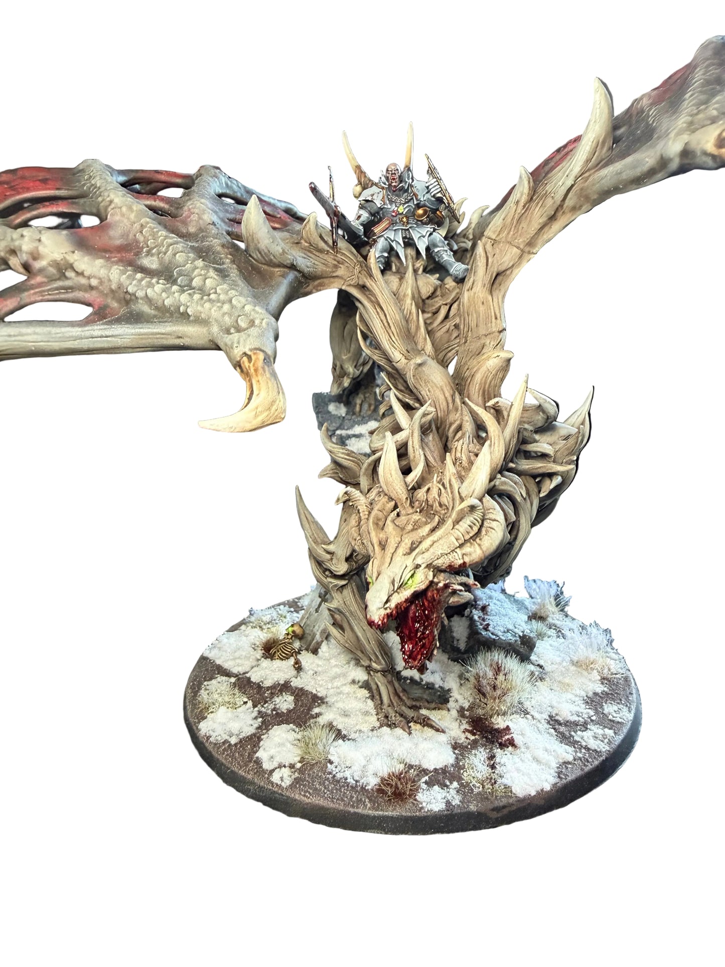 Warhammer Age of Sigmar Soulblight Gravelords Vampire Lord Zombie Dragon 3D Print