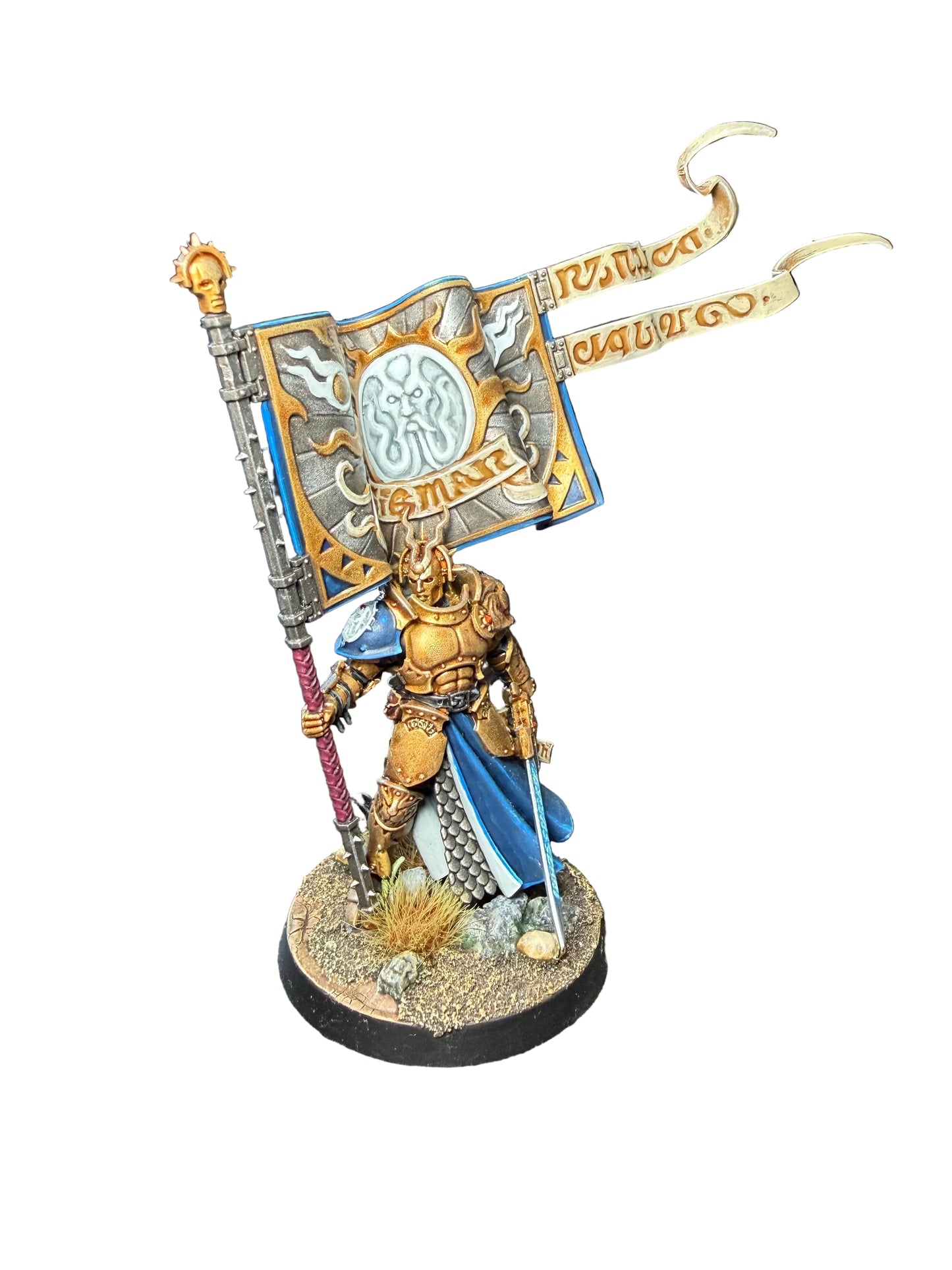 Warhammer Age of Sigmar Stormcast Eternals Knight Vexillor with Banner of Apotheosis
