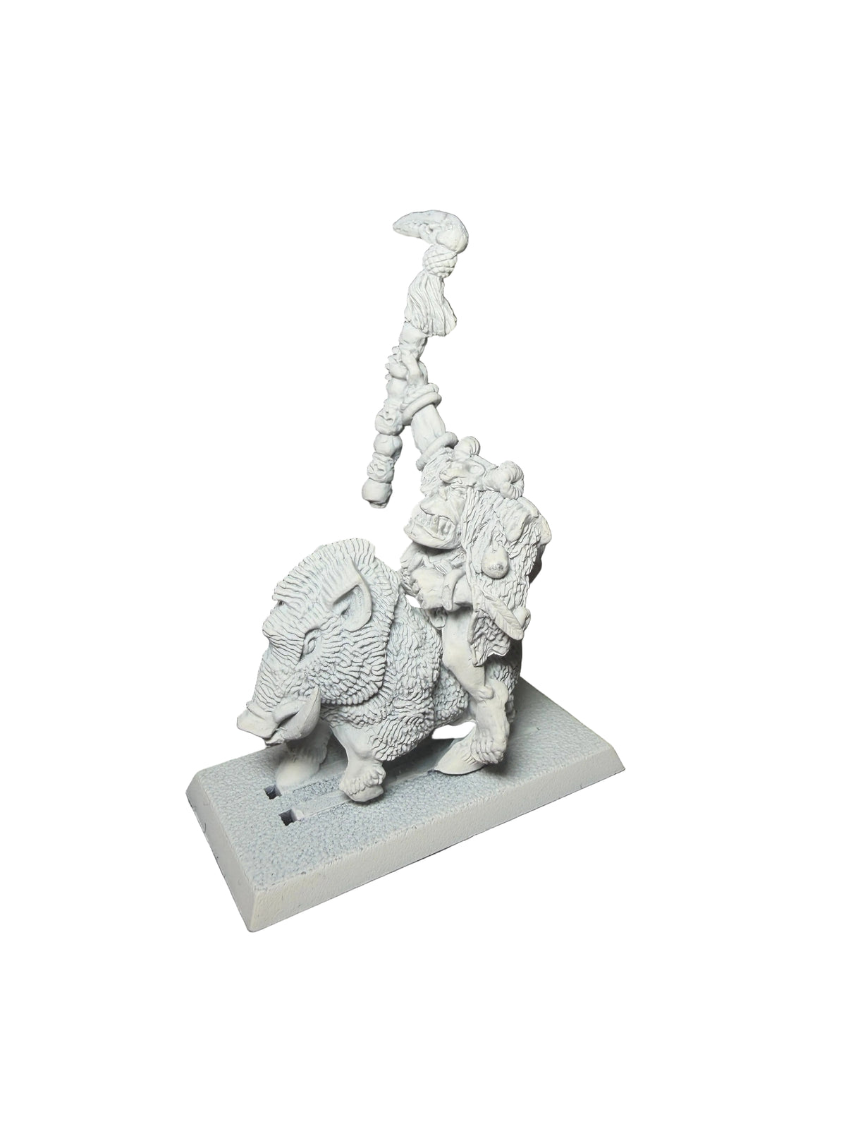 Warhammer Fantasy Old World Orcs and Goblins Savage Orc Shaman on Boar
