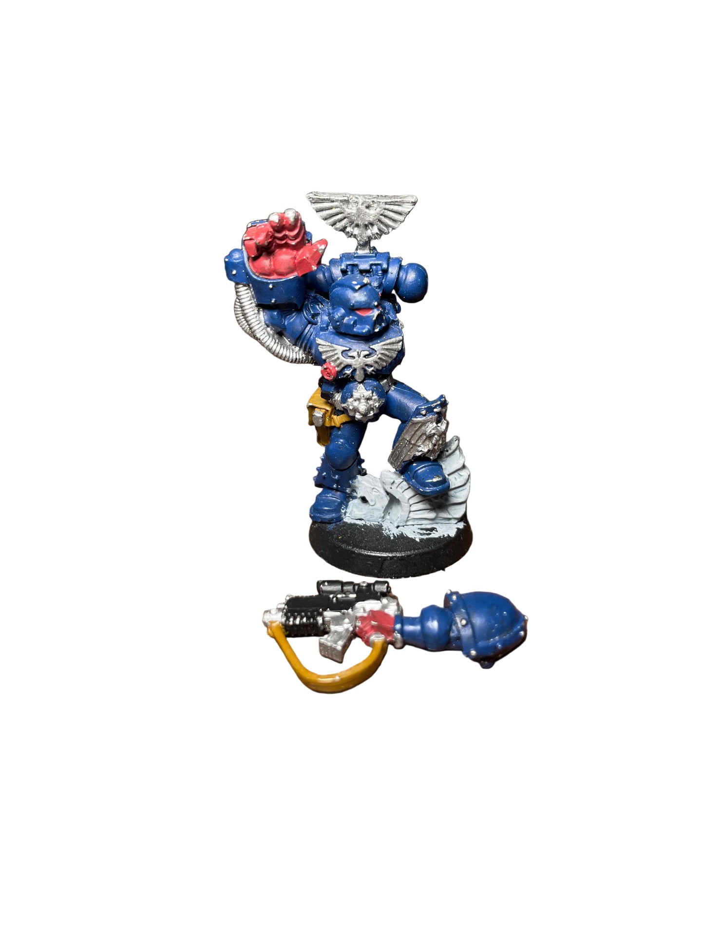 Warhammer 40K Space Marine Web Exclusive Sergeant Powerfist Limited Edition