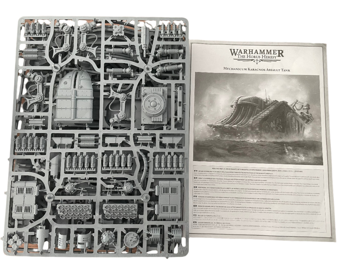 Warhammer Horus Heresy Mechanicum Karacnos Assault Tank