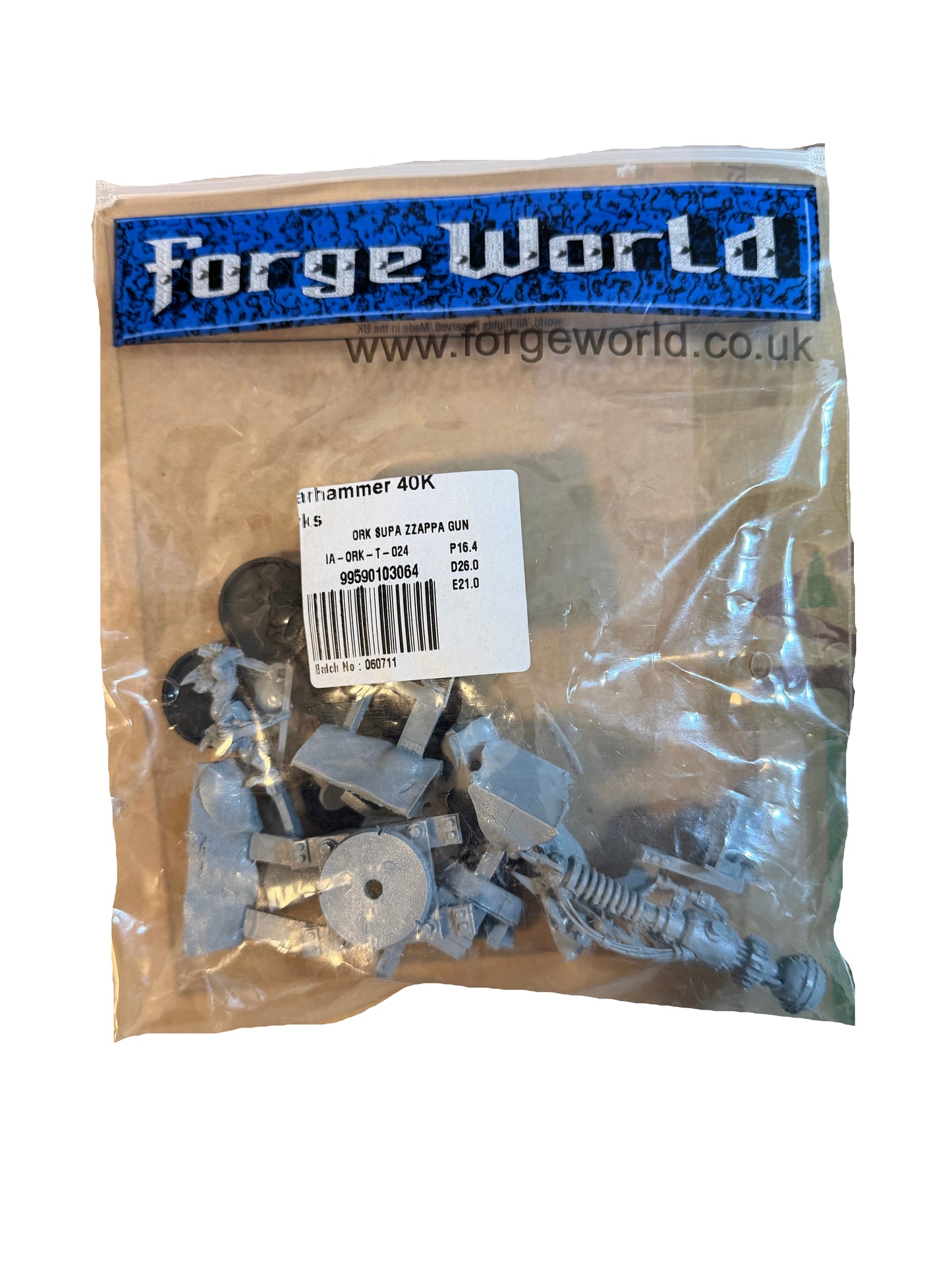 Warhammer 40K Forge World Ork Super Zzappa Gun