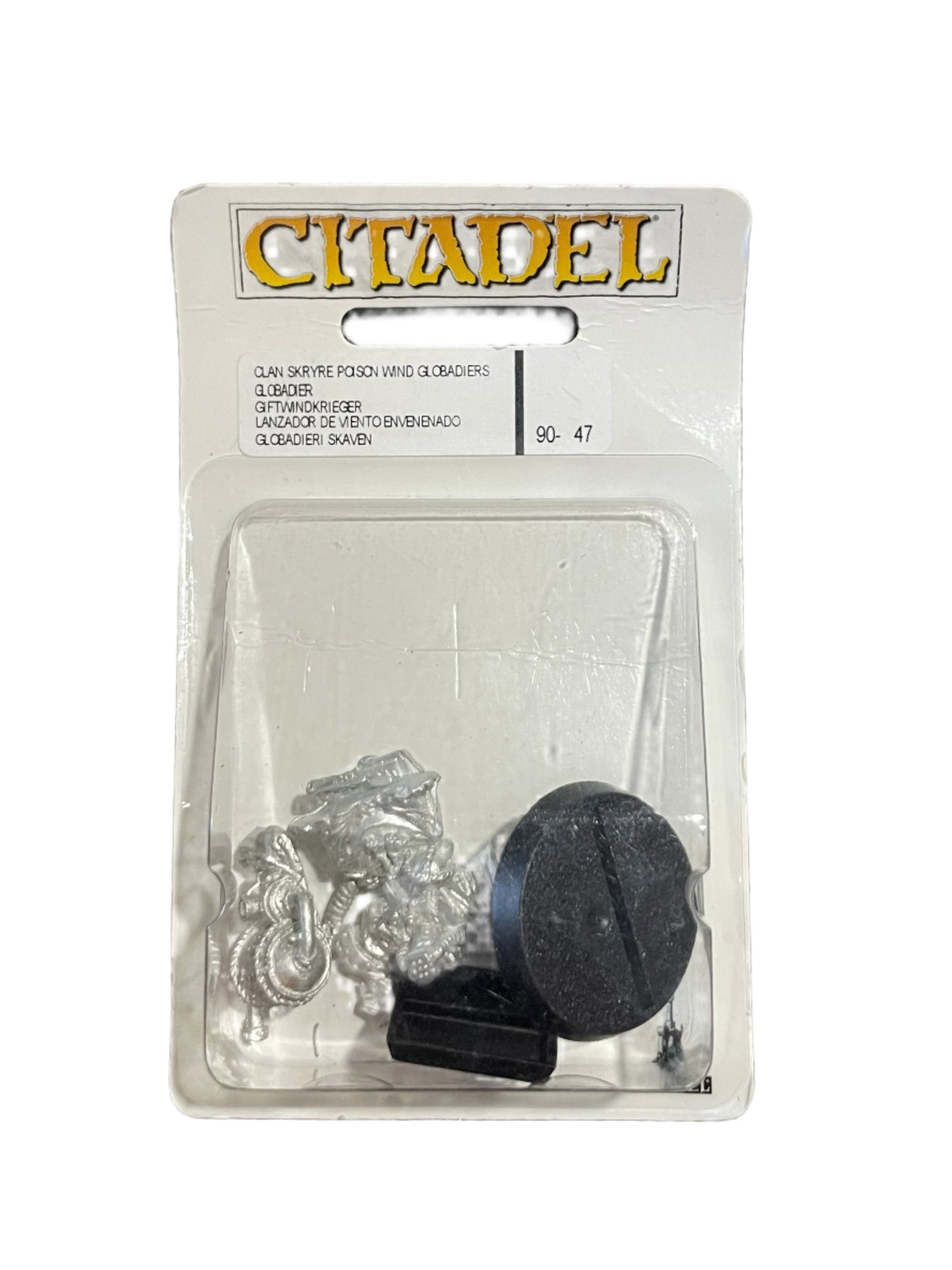 Warhammer Fantasy Old World Skaven Clan Skryre Poison Wind Globadier