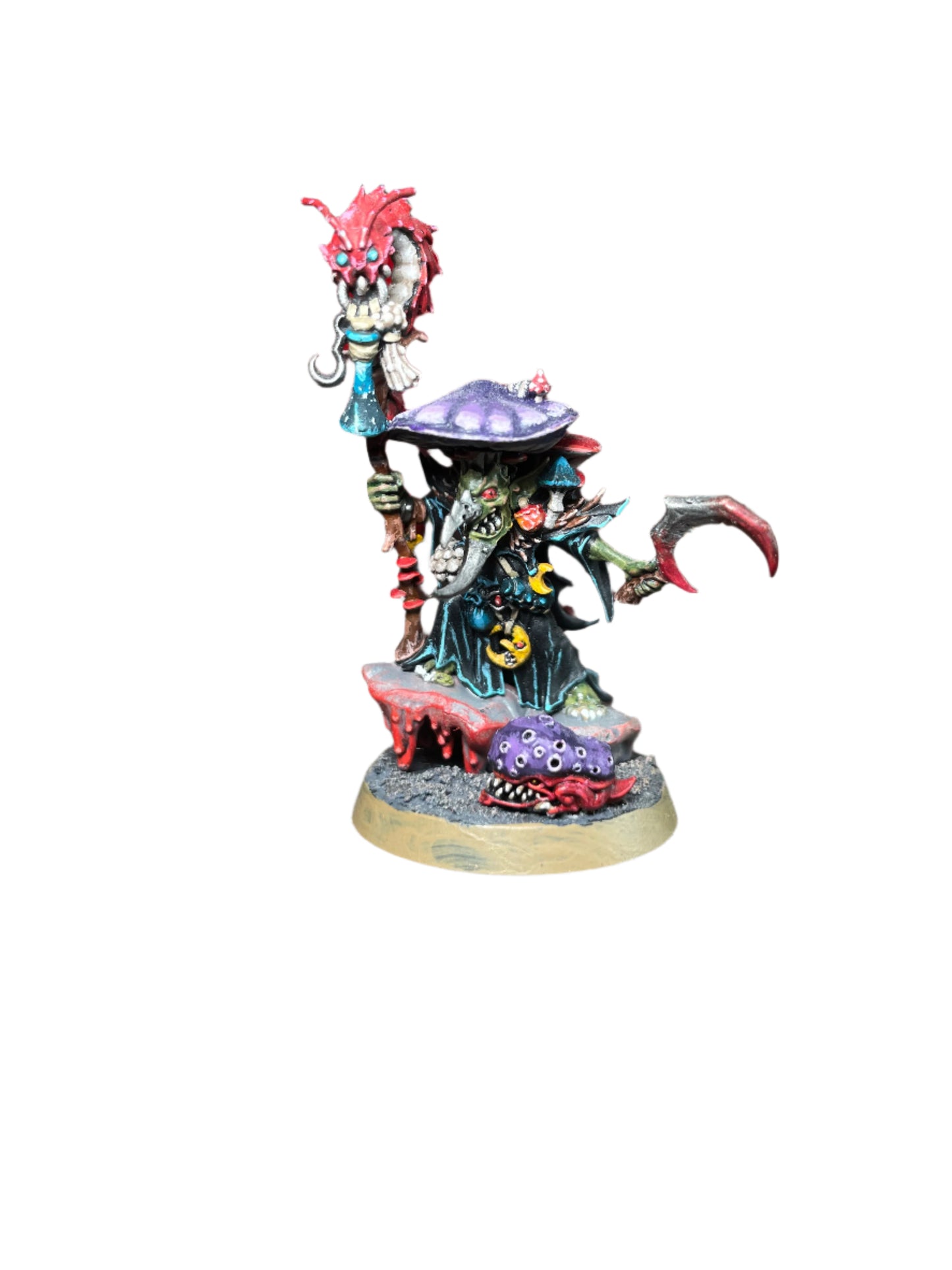 Warhammer Age of Sigmar Gloomspite Gitz Fungoid Cave-Shaman Snazzgar Stinkmullett