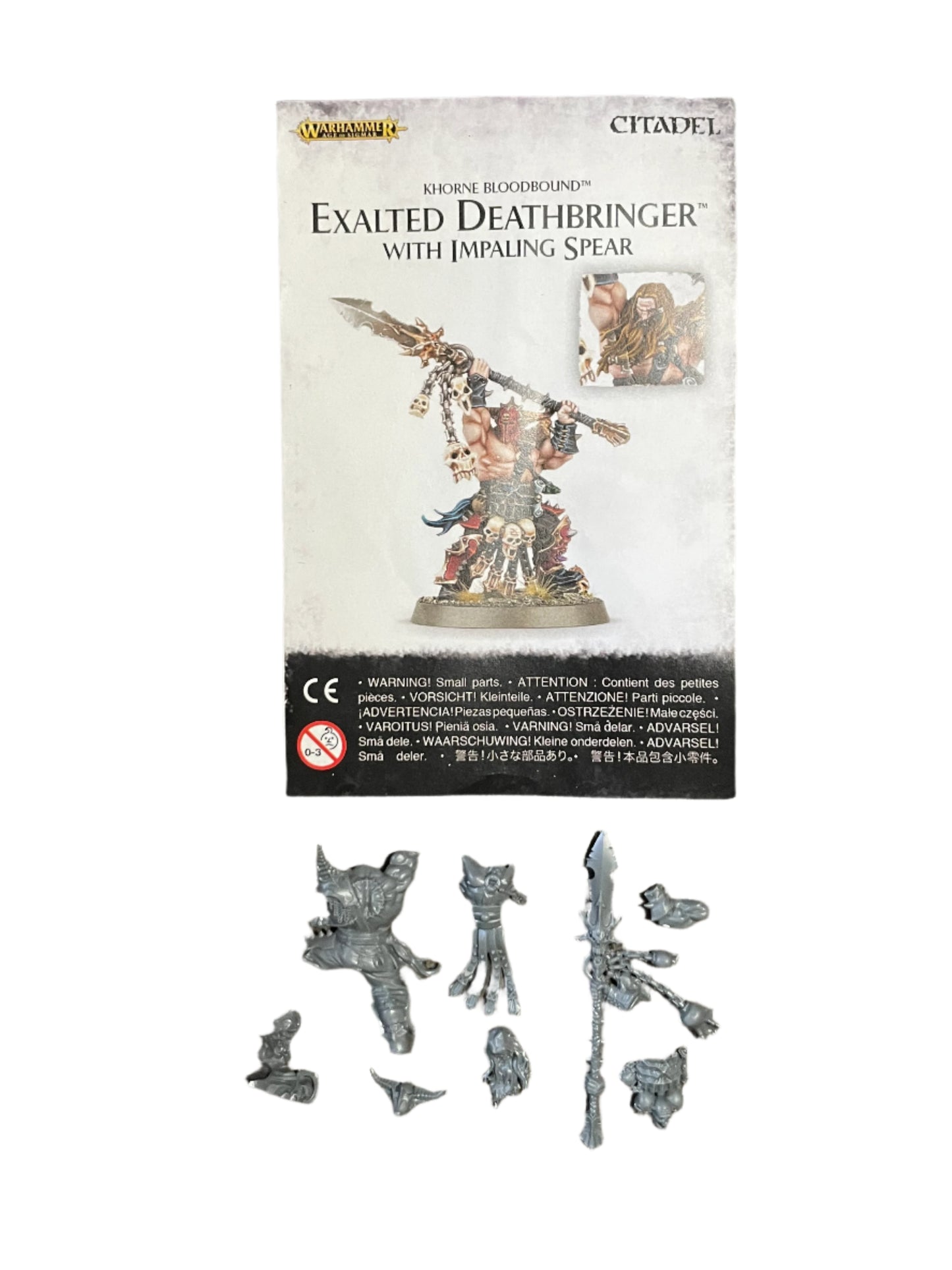 Warhammer Age of Sigmar Blades of Khorne Exalted Deathbringer with Impaling Spear