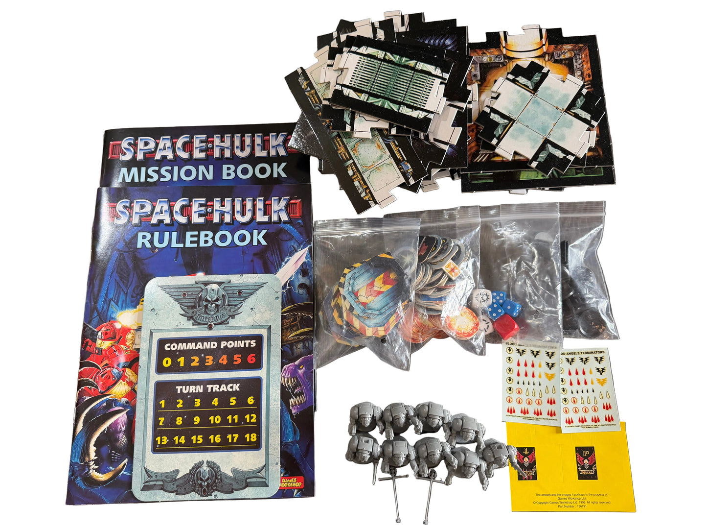 Warhammer 40K Space Hulk 2nd Edition Incomplete