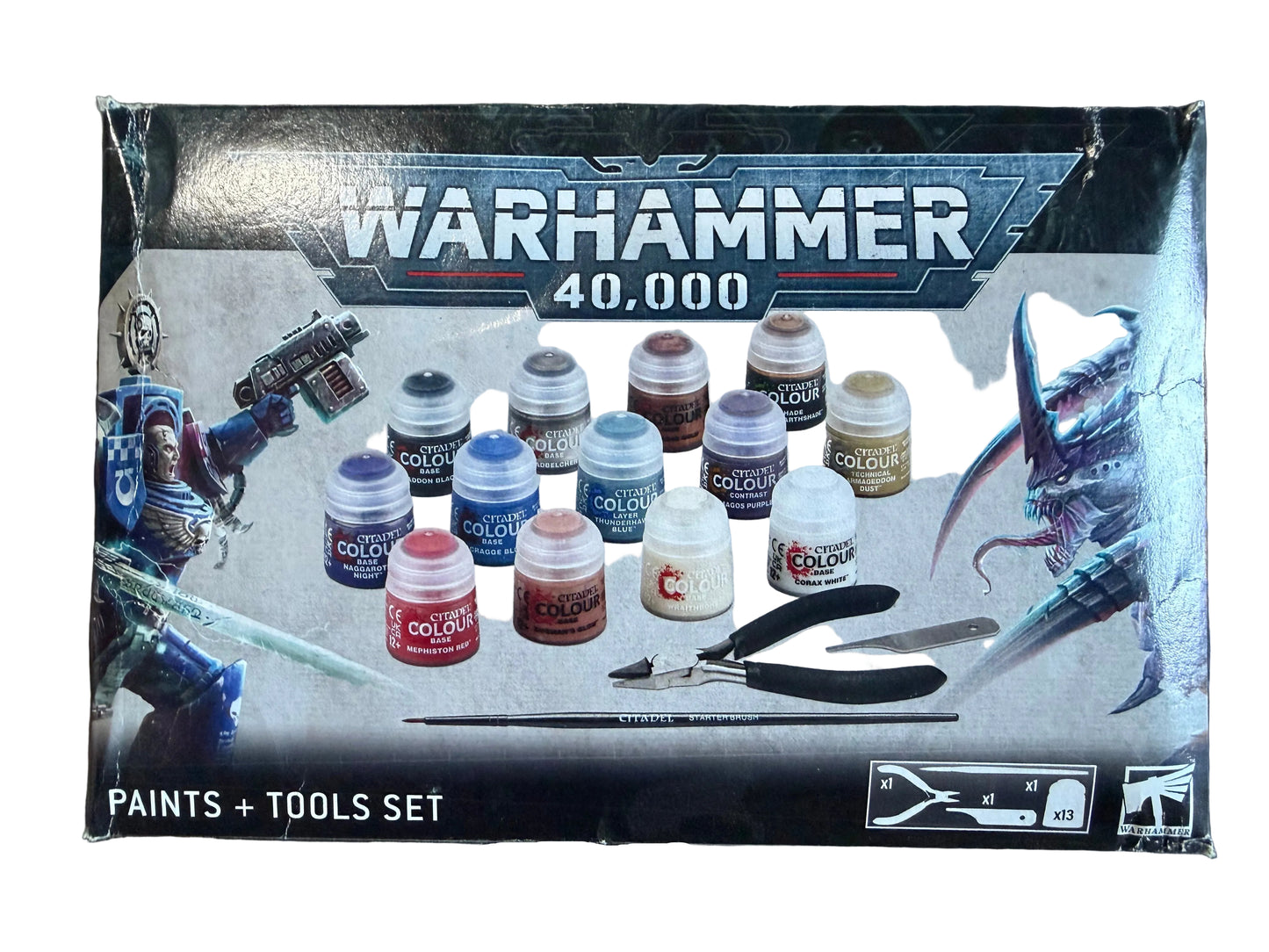 Warhammer 40K Paints and Tools Set