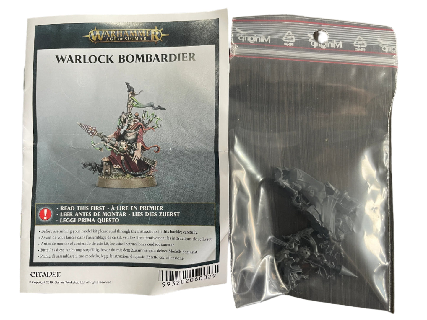 Warhammer Age of Sigmar Skaven Warlock Bombadier