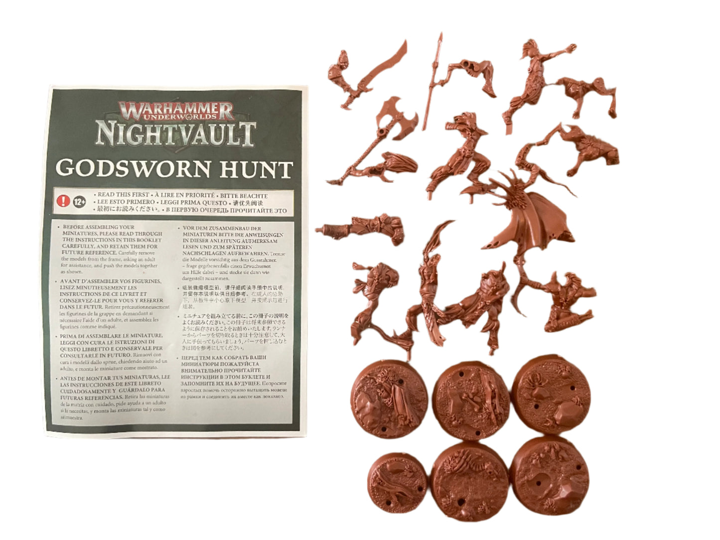 Warhammer Age of Sigmar Underworlds Nightvault Godsworn Hunt
