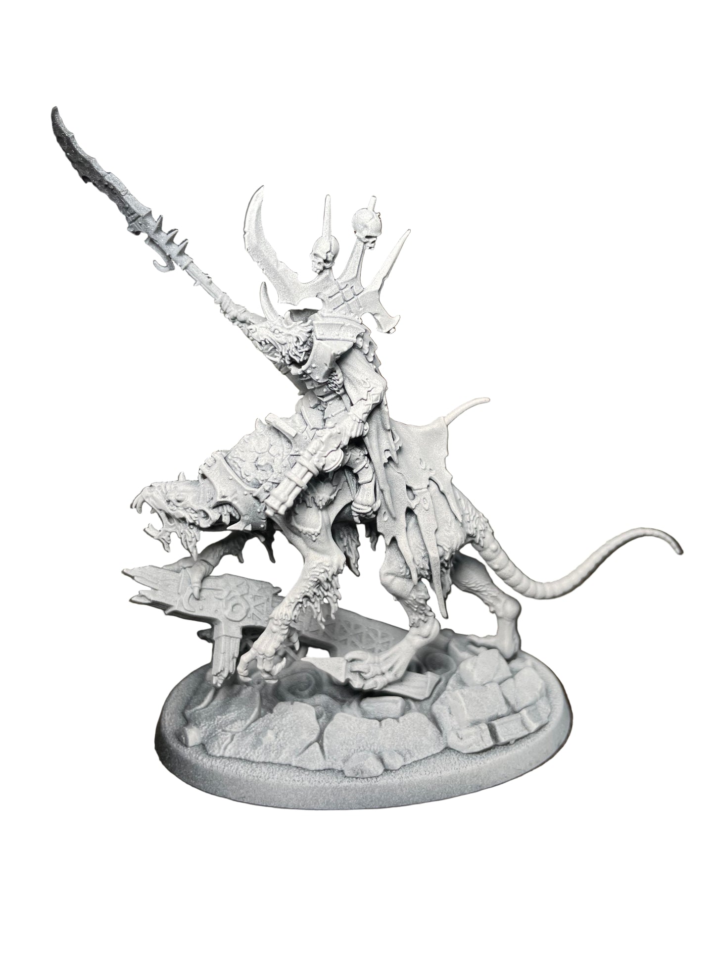 Warhammer Age of Sigmar Skaven Clawlord on Gnaw-Beast