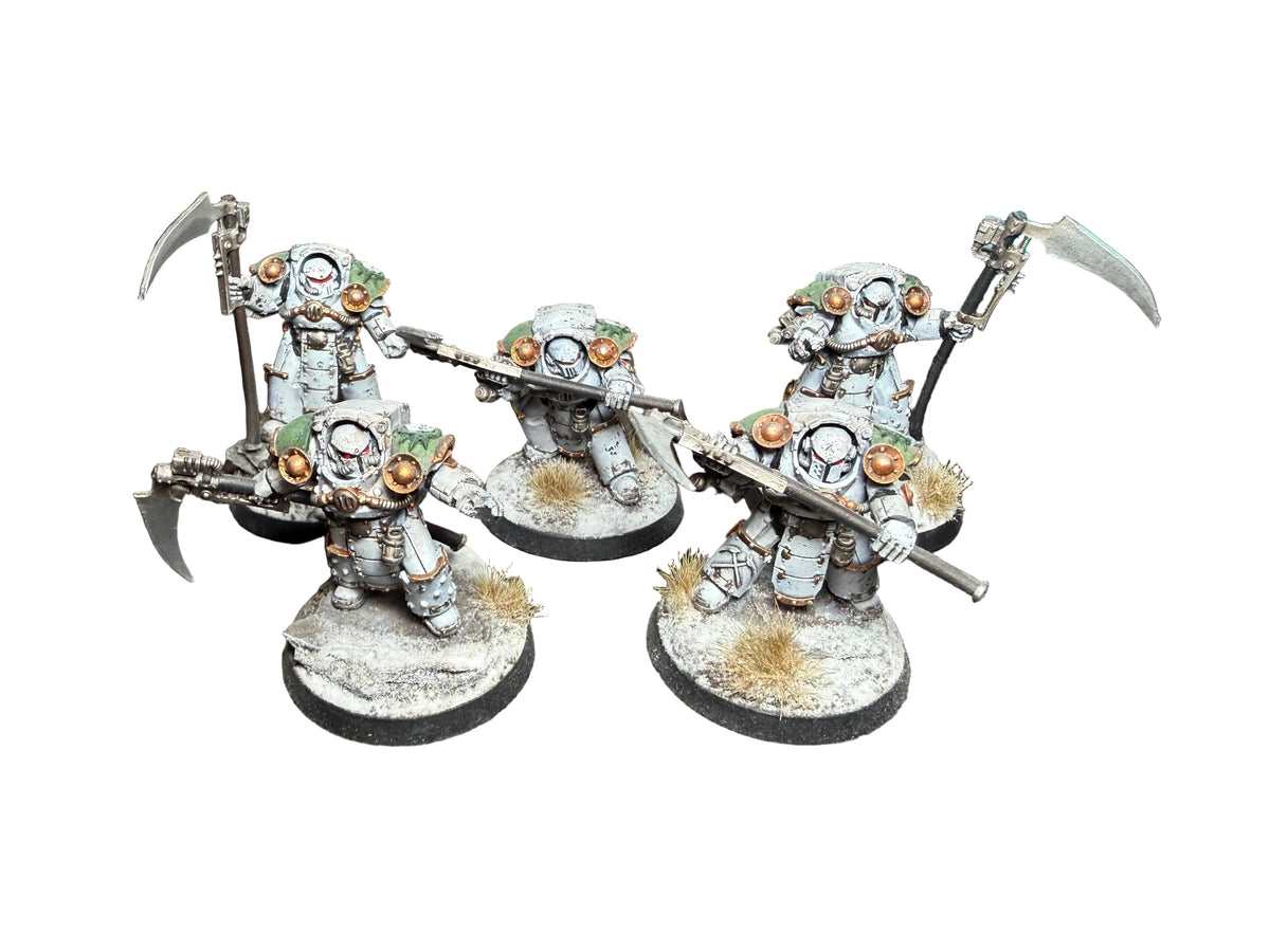 Warhammer 40K Horus Heresy Death Guard Deathshroud Terminators