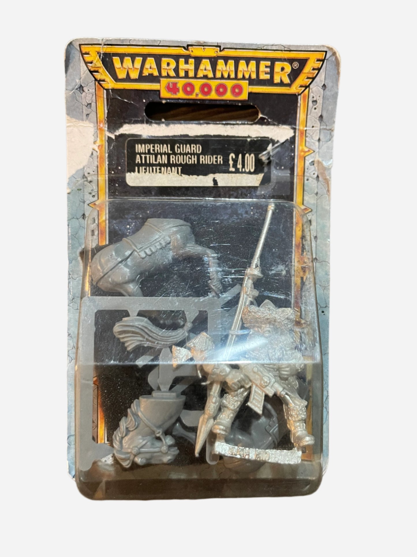 Warhammer 40K Imperial Guard Attilan Rough Rider Lieutenant