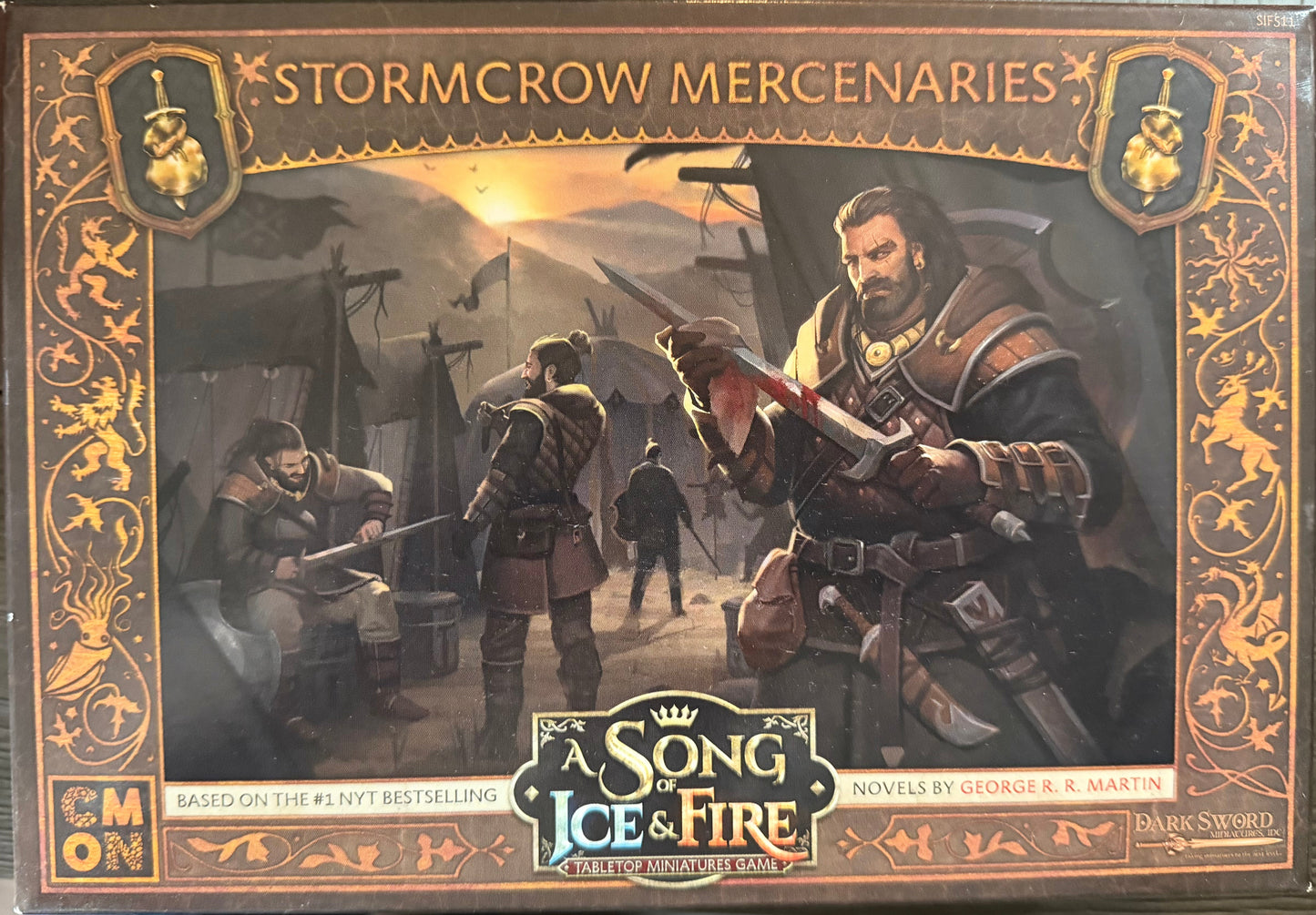 A Song of Ice and Fire Miniatures Game Stormcrow Mercenaries