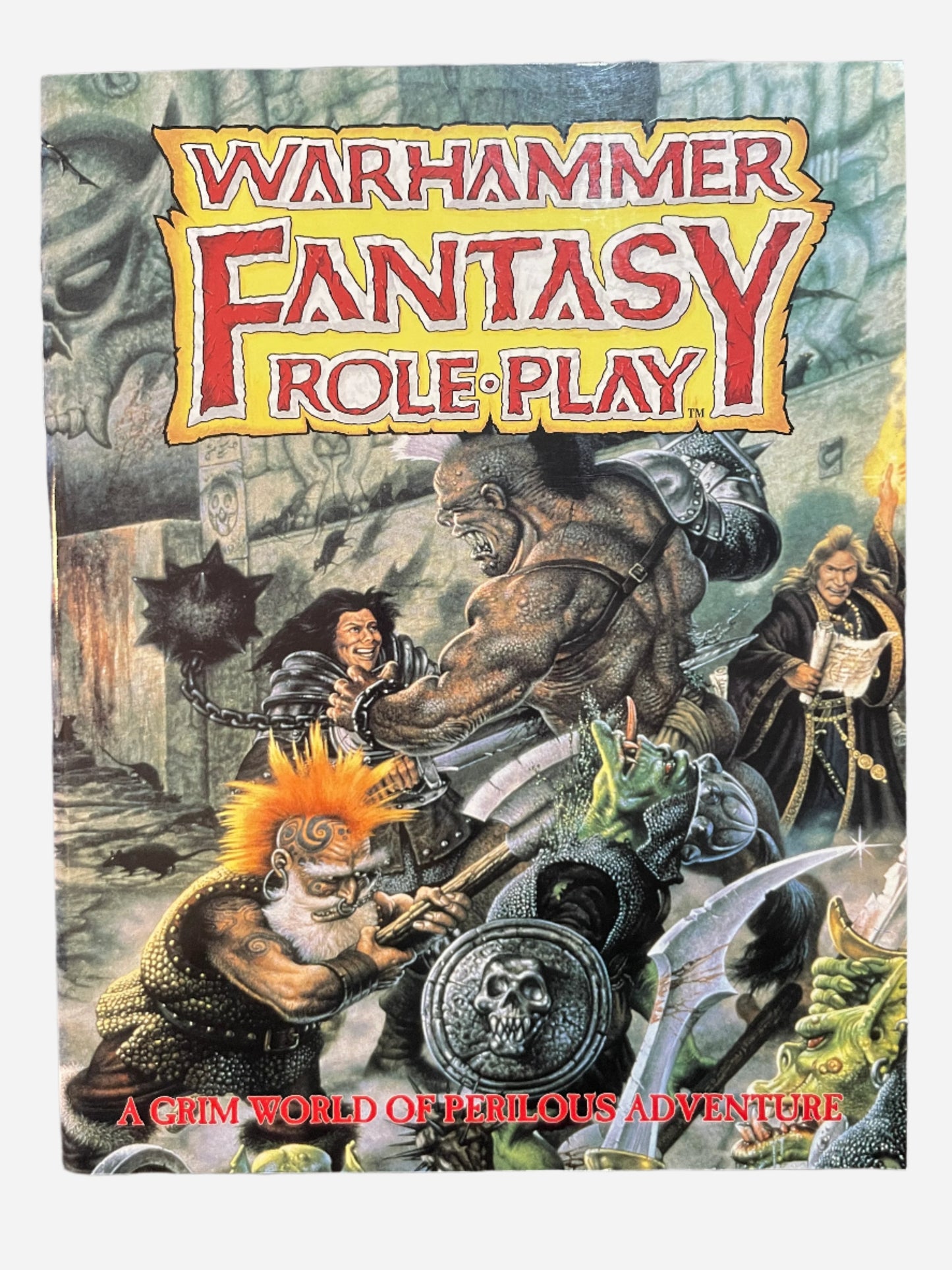 Warhammer Fantasy Role Play 1st Edition Core Rules Game Master Screen and Maps