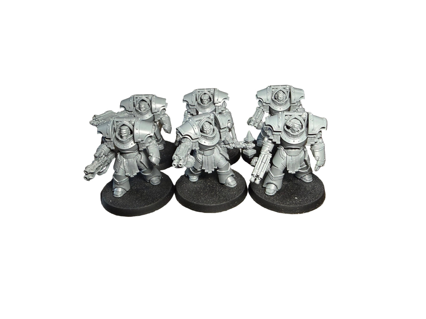 Warhammer Horus Heresy Cataphractii Terminators with Power Fists