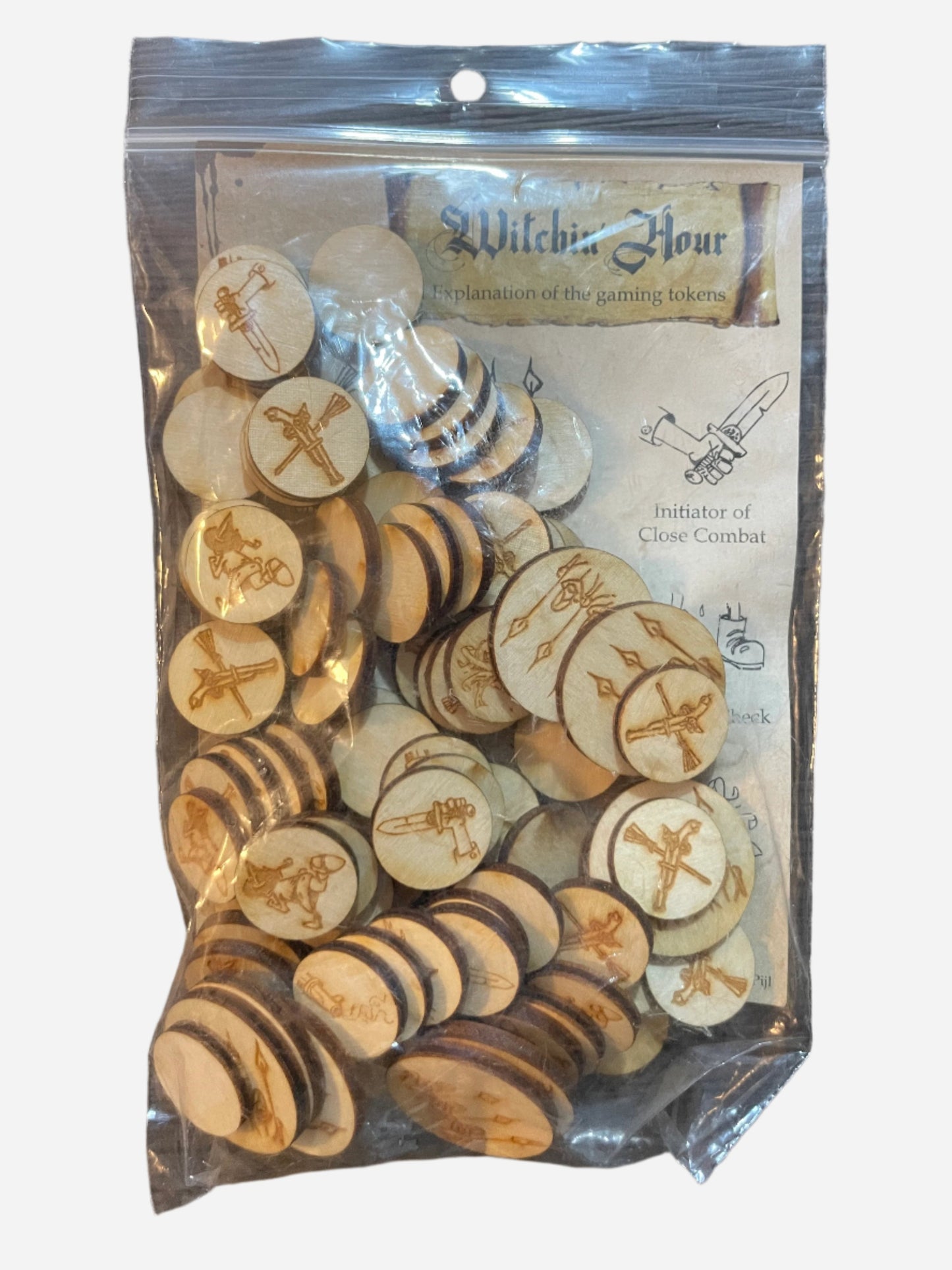 Witchin' Hour Miniatures Game Rules and Tokens