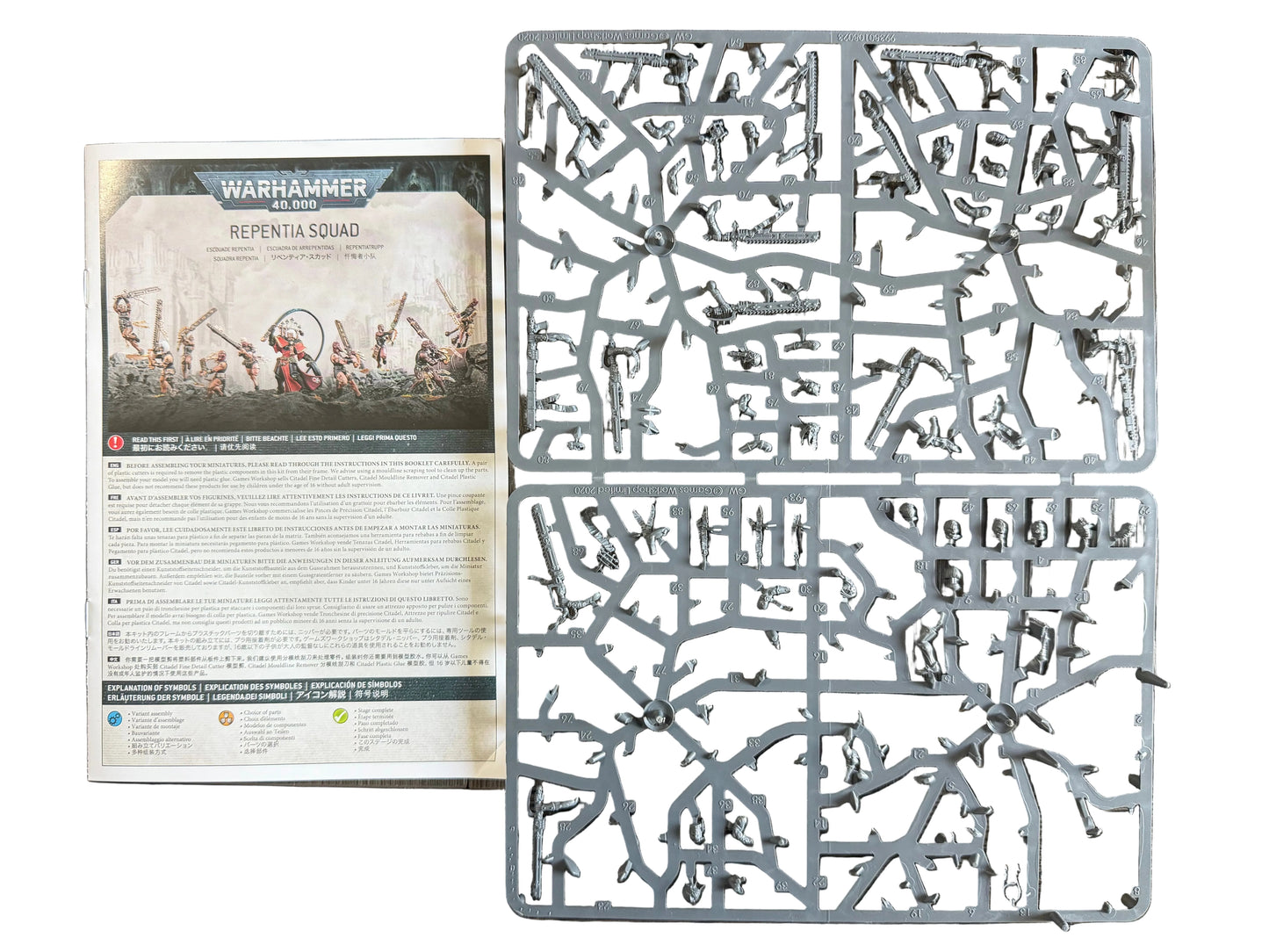 Warhammer 40K Adepta Sororitas Repentia Squad