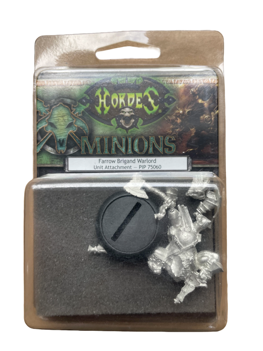 Privateer Press Warmachine Hordes Minions Farrow Brigand Warlord