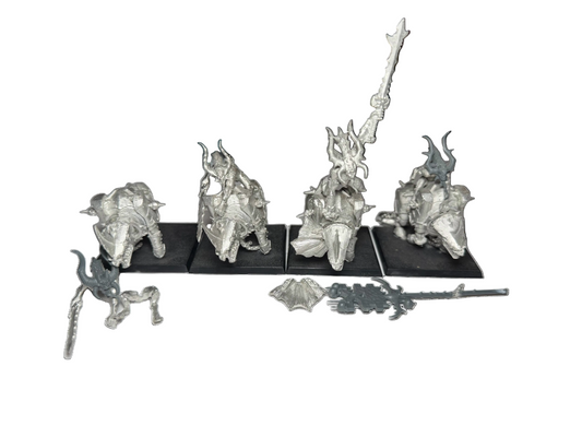 Warhammer Fantasy Old World Chaos Khorne Bloodcrushers and Herald