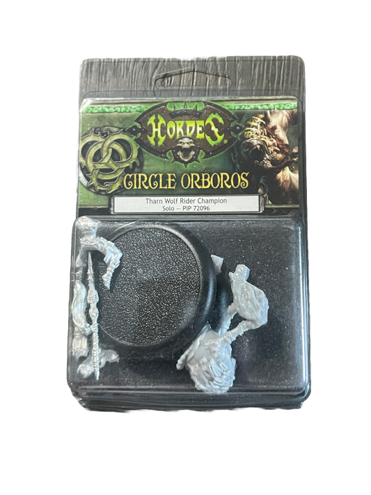 Warmachine Hordes Circle Orboros Tharn Wolf Rider Champion
