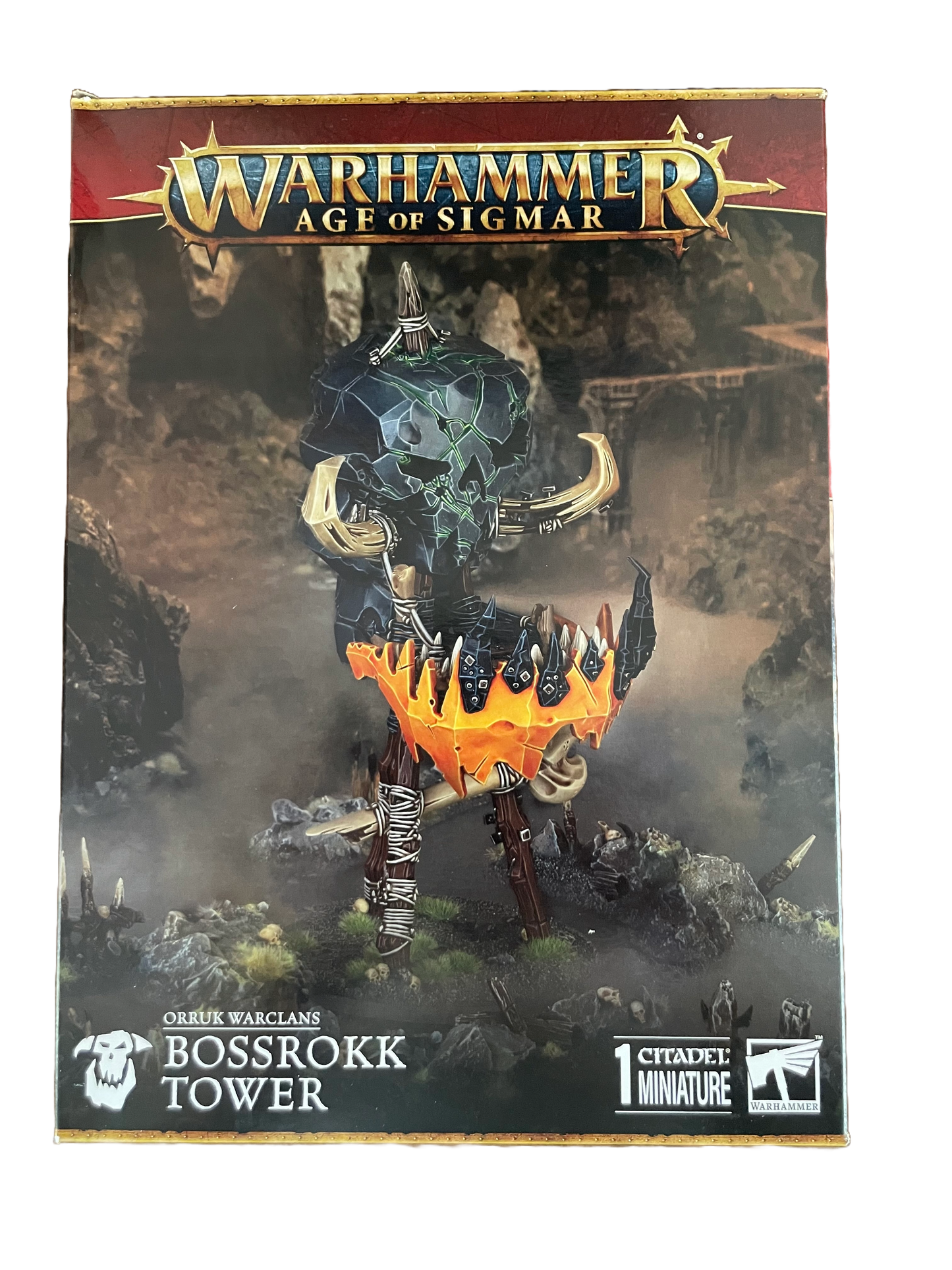 Warhammer Age of Sigmar Orruk Warclans Bossrokk Tower