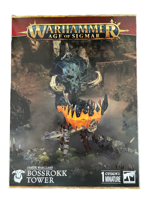 Warhammer Age of Sigmar Orruk Warclans Bossrokk Tower