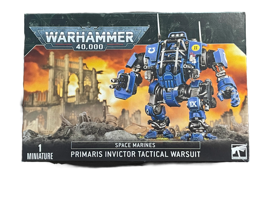 Warhammer 40K Space Marines Primaris Invictor Tactical Warsuit