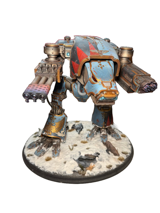 Warhammer 40K Forgeworld Warhound Titan Hyena with Certificate