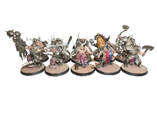 Warhammer Age of Sigmar Maggotkin of Nurgle Putrid Blightkings (10)