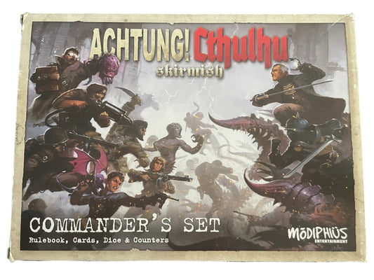 Modiphius Entertainment Achtung Cthulu Skirmish Commander's Set