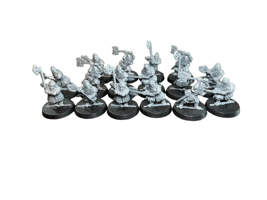 Warhammer Middle Earth Khazad-Dum Warriors x 16