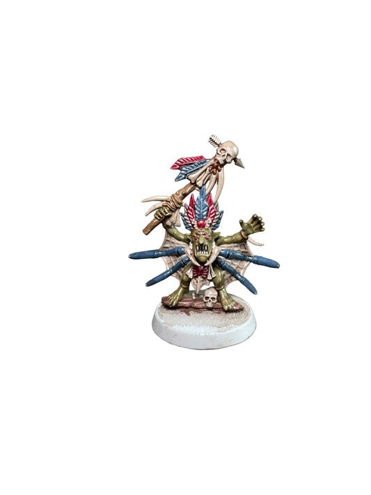 Warhammer Fantasy Old World Orcs and Goblins Webspinner Shaman