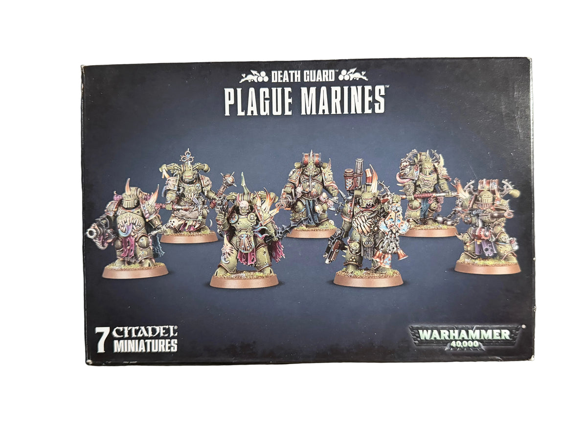 Warhammer 40K Death Guard Plague Marines