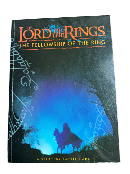 Warhammer MESBG Lord of the Rings The Fellowship of the Ring Rulebook 1st Edition