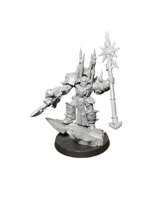 Warhammer 40K Chaos Space Marines Sorcerer Lord in Terminator Armour