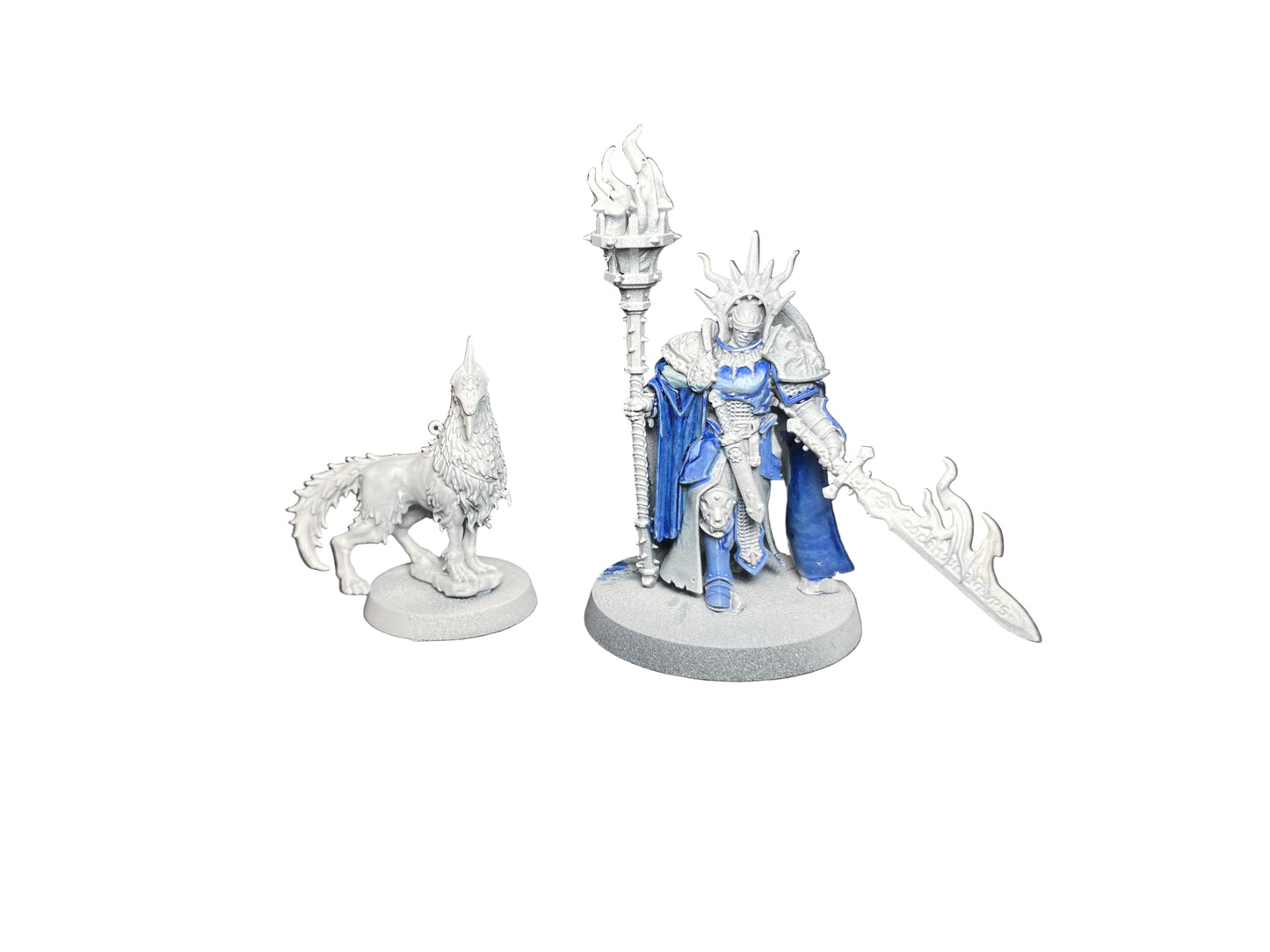 Warhammer Age of Sigmar Stormcast Eternals Lord Veritant with Gryph Crow