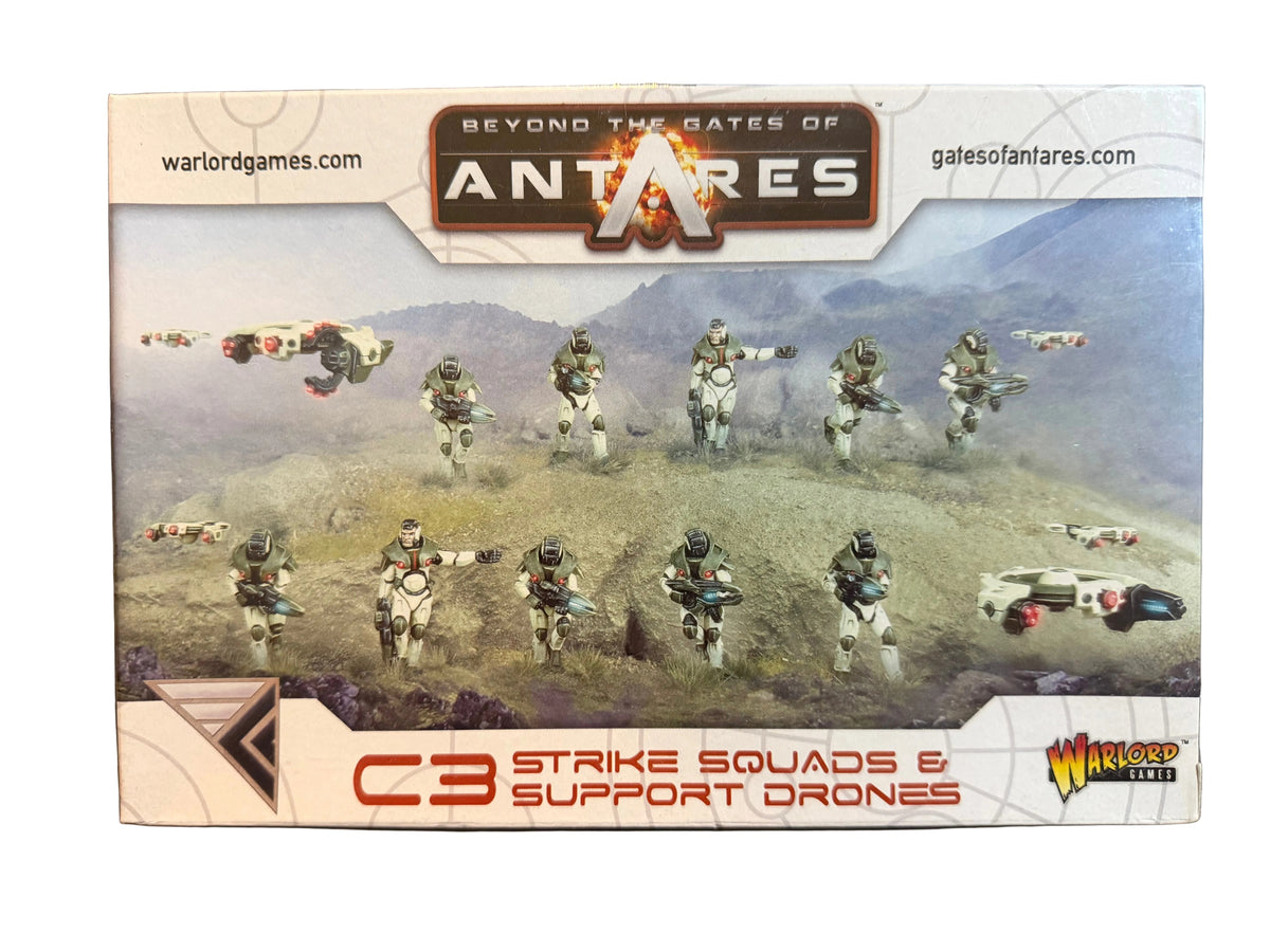 Warlord Games Beyond the Gates of Antares C3 Strike Squads and Support Drones