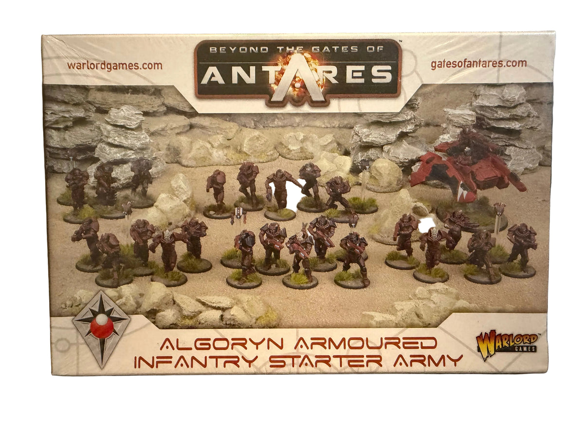 Warlord Games Beyond the Gates of Antares Algoryn Armoured Infantry Starter Army