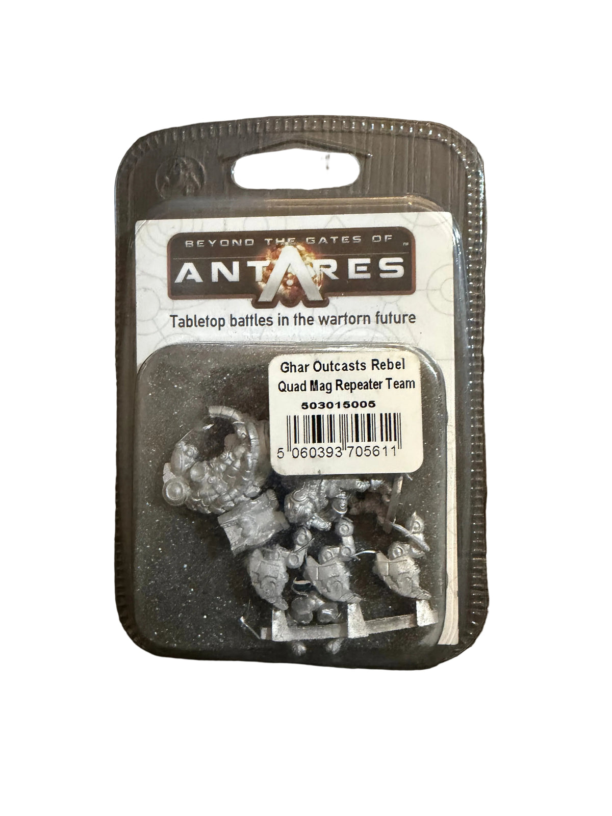 Warlord Games Beyond the Gates of Antares Ghar Outcasts Rebel Quad Mag Repeater Team