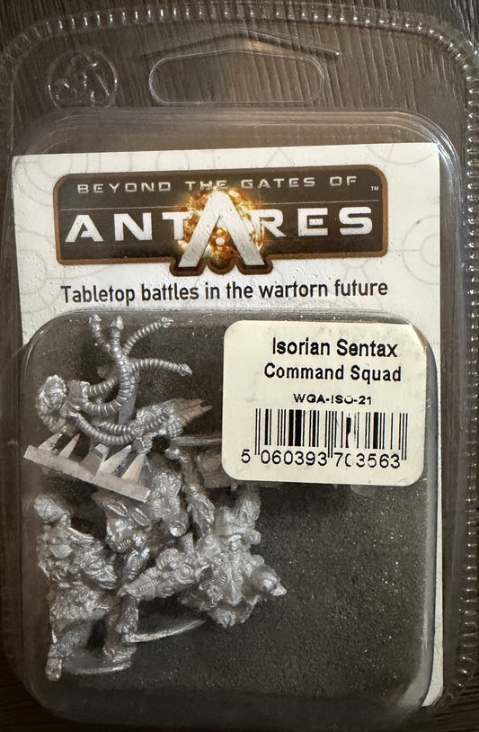 Warlord Games Beyond the Gates of Antares Isorian Sentex Command Squad