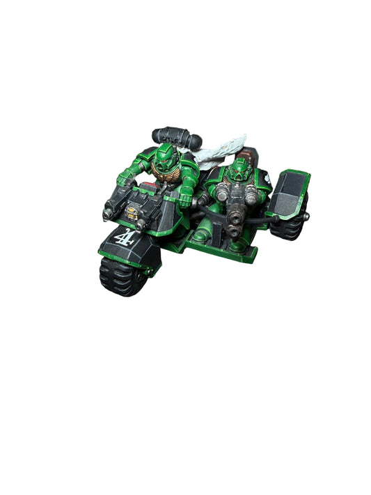 Warhammer 40K Space Marine Salamanders Attack Bike
