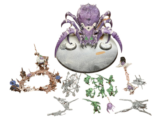 Warhammer Age of Sigmar Gloomspite Gitz Arachnarok Spider with Spiderfang Warparty
