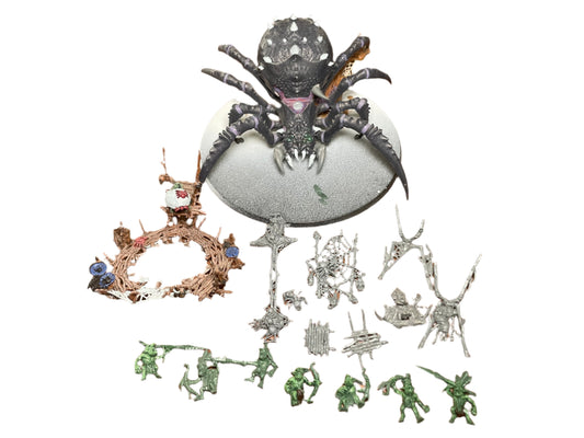 Warhammer Age of Sigmar Gloomspite Gitz Arachnarok Spider with Spiderfang Warparty