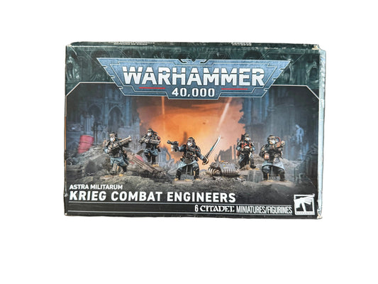 Warhammer 40K Astra Militarum Krieg Combat Engineers
